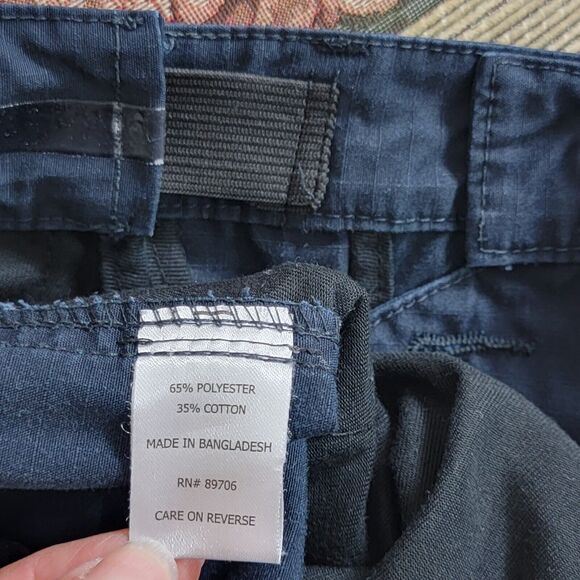 Propper Lightweight Ripstop Station Pants Mens 34x30 Blue Tactical Work F5275 - Picture 11 of 12